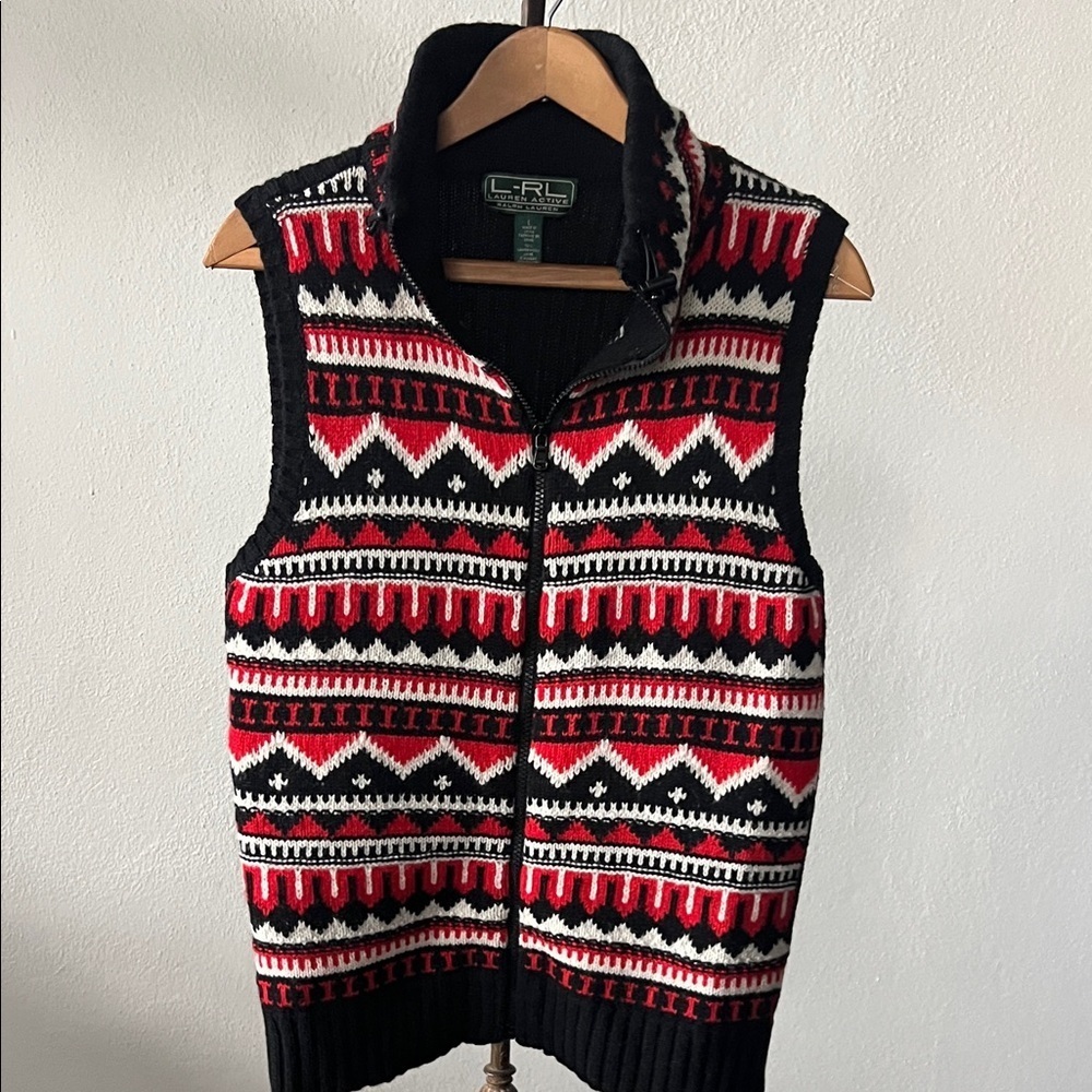 Ralph Lauren LRL Sweater Vest Size Large